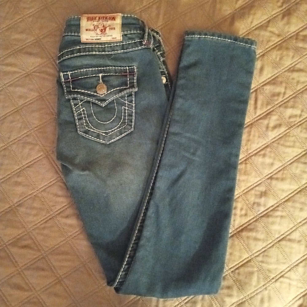 Ladies Skinny True Religion Sz-25